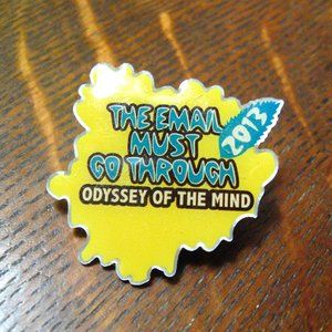 Odyssey Of The Mind 2014 Competition Lapel Pin